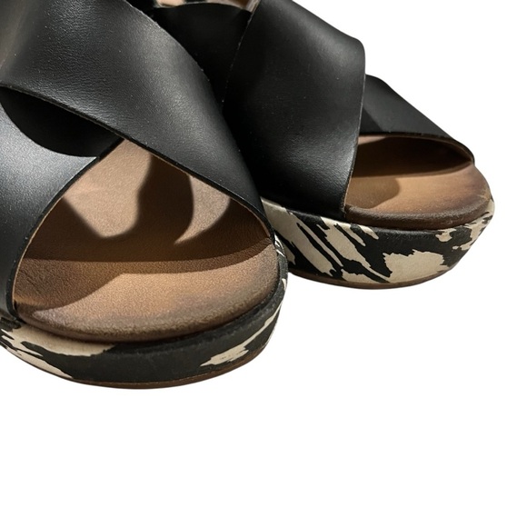 Clarks Women’s 8.5 Stasha Hale Wedge Slingback Sandal Platform Shoes - Picture 4 of 7